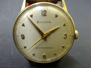 BULOVA　ブローバ　セルフワインディング　メンズ　手巻き時計　