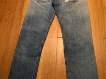 70s【Levis】501 BLUE SINGLE★サイズ不明 W約72㎝ リーバイス/66前期/シングル/70年代/ビンテージ/ダメージ/リペアあり/状態考慮_画像9