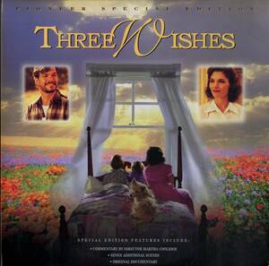 B00164101/LD2枚組/パトリック・スウェイジ「Three Wishes/ウィッシュ・夢がかなう時」