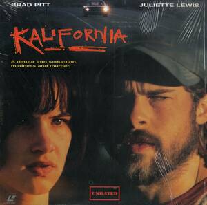 B00142946/LD/ブラッド・ピット / ジュリエット・ルイス / デイヴィッド・ドゥカヴニー「カリフォルニア Kalifornia 1993 (1994年・440-0