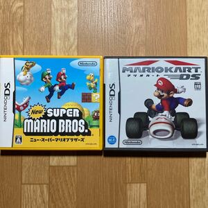 DS New Super Mario Bros. Mario Kart DS