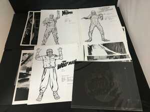 ユニバーサルモンスターズ 映画関連資料 ミイラ男 狼男 大アマゾンの半魚人 怪人 Universal Monsters ヤフオクジャンク