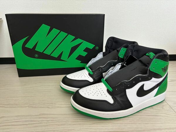 Nike Air Jordan 1 Retro High OG Celtics/Black and Lucky Green
