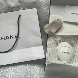 CHANEL ラクレームマン　ハンドクリーム　シャネル プレゼントボックス リボン