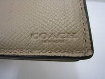 ◆COACH◆ コーチ F57860 カードケース 名刺入れ レザー_画像5