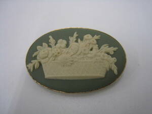 *WEDGWOOD* Wedge wood cameo brooch Vintage accessory gross weight 9.0g