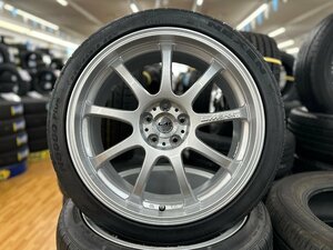 新品夏SET！レアマイスター LMSPORT 18インチ 8.0j/100/5h/+40　NEXEN N5000Plus　225/40R18 SET！30/50プリウス/86/BRZ等に！