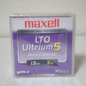 ★未開封新品 maxell マクセル LTO5データカートリッジ (LTOU5/1500 XJ B) 【10本セット!!】の画像3