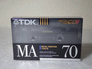 ★未開封新品 TDK 貴重なメタルテープ MA70 カセットテープ