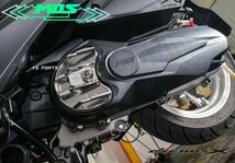 [正規品]MOS排気ダクト付軽量クランクケースカバー青 シグナスX 4型[国内BF9/台湾2UB]5型[国内B8S/台湾B2J]BW'S125[BG1]BW'SR[2JS]専用_画像9