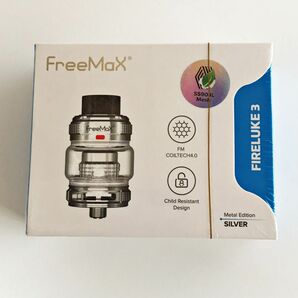 Freemax Fireluke 3 シルバー 爆煙 クリアロ マイザー