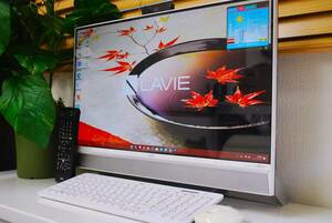 ★☆[Windows11] 23.8型 Lavie desk all in one /新品超高速-SSD/第6世代Corei7/16GB/Office/3波TVチューナー/Blu-ray/Bluetooth/ew11☆★