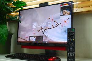 ★☆ 23.8型フルHD / LAVIE desk all in one / 超高速SSD/ 第8世代Corei5/16GB/Office/W録画対応3波TV/Blu-ray/ハイレゾ/ka55☆★