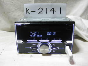 K-2141 Carrozzeria Carozzeria FH-3100 MP3 передний USB AUX 2D размер CD панель неисправность товар 