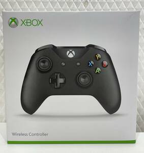 G「19203」中古 Xbox One Windows　ワイヤレスコントローラー 通電確認　簡易操作確認済　ブラック