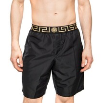 送料無料 1 VERSACE ヴェルサーチ ABU01023 A232415 ブラック グレカ柄 海パン 水着 スイムウェア パンツ size 3_画像2