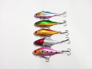 ウェーバー風 バイブレーション プラグ 14g 6cm 5色 セット まとめて シーバス 青物 根魚 フラットフィッシュ ヒラメ マゴチ マダイ イナダ