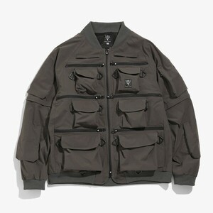 SOUTH2WEST8 サウス2ウエスト8 South2 West8 サウスツーウエストエイト Multi Poket Zipped 2 Way Jacket CHARCOAL 