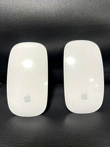  Apple アップル Magic Mouse 第1世代 2個セット マジックマウス ワイヤレスマウス Bluetooth 簡易動作確認済み (ジャンク品)