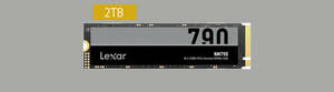 Lexar 2TB NVMe SSD グラフェン放熱シート PCIe Gen 4×4 最大読込 7400MB/s 最大書込6500MB/s PS5確認済み M.2 Type 2280 内蔵 SSD _-