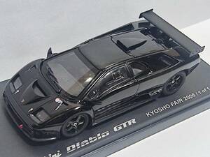 KYOSHO 1/43 フェア特注-Lamborghini Diablo GT-R (Black) [03215BK] /京商/ランボルギーニ ディアブロ GTR (ブラック) 