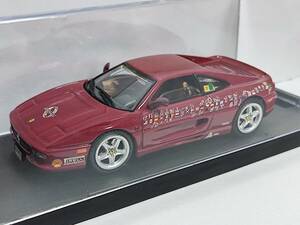 Bang 1/43 FERRARI 355 “Berlinetta” WORLD TOUR 1997 “Rosso Barchetta” [8038] /フェラーリ F355 ベルリネッタ ワールドツアー