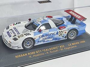 ixo Models 1/43-Nissan R390 GT1 CALSONIC #32 Le Mans 1998 星野一義/鈴木亜久里 [LMC034] /イクソ/日産 カルソニック ル・マン24時間
