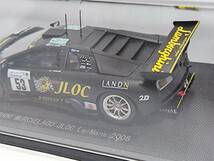 EBBRO 1/43-Lamborghini Murcielago JLOC Le Mans 24h 2006 [43784] /エブロ/ランボルギーニ ムルシエラゴ ル・マン24時間_画像9