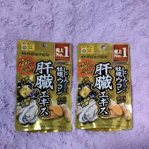 井藤漢方製薬 しじみの入った牡蠣ウコン 肝臓エキス 120粒 ×2袋=240粒