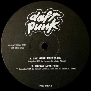 【12EP】Daft Punk ダフト・パンク / One More Time ■ PRO 3357 / Da Funk / Around The World / ハウス