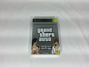 ☆ XBOX/ソフト grand theft auto double pack Ⅲ ＆ vice city THE XBOX COLLECTION 2003年 現状品/動作不明・未確認 取扱説明書付