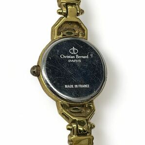 Christian Bernard クリスチャンベルナール ゴールドカラー 腕時計の画像3