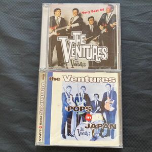 【2タイトル 3枚セット】THE VENTURES ザ・ベンチャーズ / VERY BEST OF THE VENTURES, POPS IN JAPAN / CD