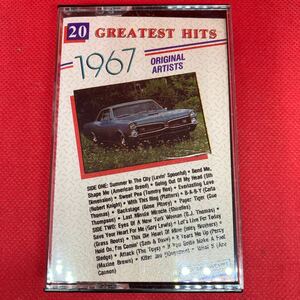 送料無料 / 20 GREATEST HITS 1967 /カセットテープ