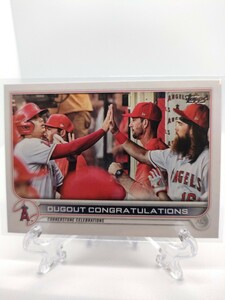 【エンゼルス ベンチ】大谷翔平＆マーシュ - 2022 Topps Series 2 #416