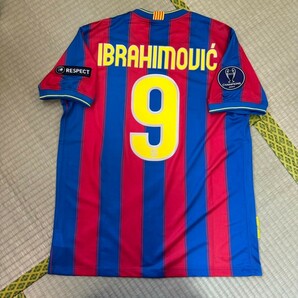 イブラヒモビッチ チャンピオンズリーグ バルセロナ ユニフォームの画像1