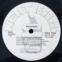 LP/UK盤/Warfare/Pure Filth/84年/Neat Records/Neat 1021/７”シングル付属/_画像5