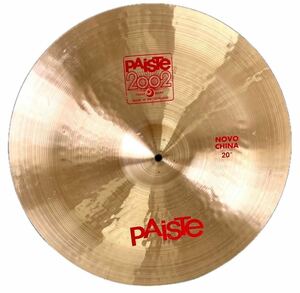 即決【Paiste】2002 NOVO CHINA 20インチ