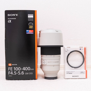 FE 100-400mm F4.5-5.6 GM OSS (SEL100400GM) & MCプロテクター 77mm (VF-77MPAM)