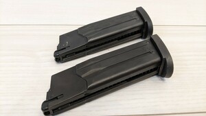 【美品】2個セット　マルイ SOCOM Mk23 スペアマガジン 固定スライドガスガン用　ガス漏れ無し 