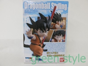 ＃ スタイリング　Dragonball Styling　ドラゴンボール　SON GOKOU　孫悟空　～新たな才能に目覚める格闘的原点～　バンダイ　未開封品