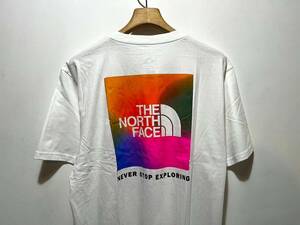 送料￥380 新品 日本未発売 正規品 USA限定 日本未発売 The North Face ノースフェイス US-XXL ボックスロゴ Tシャツ ホワイト