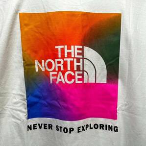 送料￥380 新品 日本未発売 正規品 USA限定 日本未発売 The North Face ノースフェイス US-XL ボックスロゴ Tシャツ Whiteの画像6