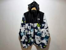 新品 正規品 USA限定 The North Face ザ ノースフェイス US-XL プリント ナイロンジャケット Cyclon Jacket 3_画像1