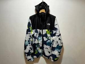 新品 正規品 USA限定 The North Face ザ ノースフェイス US-L プリント ナイロンジャケット Cyclon Jacket 3