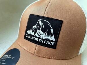 新品 USA限定 本物 The North Face ノースフェイス FLEXFIT トラッカーハット メッシュキャップ 帽子 Unisex Brown L/XL