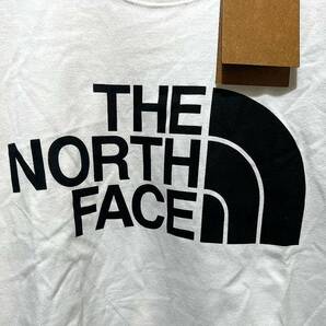 送料￥380 新品 日本未発売 正規品 USA限定 The North Face ノースフェイス US-L 袖ロゴ 長袖Tシャツ ロンT WHITEの画像3