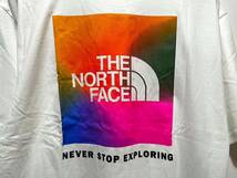 送料￥380 新品 日本未発売 正規品 USA限定 日本未発売 The North Face ノースフェイス US-XXL ボックスロゴ Tシャツ ホワイト_画像6