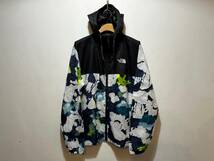 新品 正規品 USA限定 The North Face ザ ノースフェイス 大きいサイズ3L相当 US-XL プリント ナイロンジャケット Cyclon Jacket 3_画像6