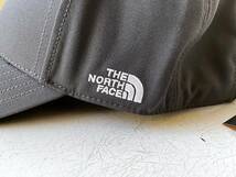 新品 USA限定 正規品 日本未発売 The North Face ノースフェイス ロゴ刺繍キャップ 帽子 男女兼用 アジャスター調節可能 D.Grey_画像3